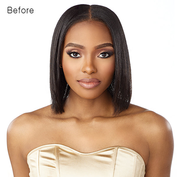 Sensationnel 100 Human Hair Butterfly Clip In Extension STRAIGHT 18