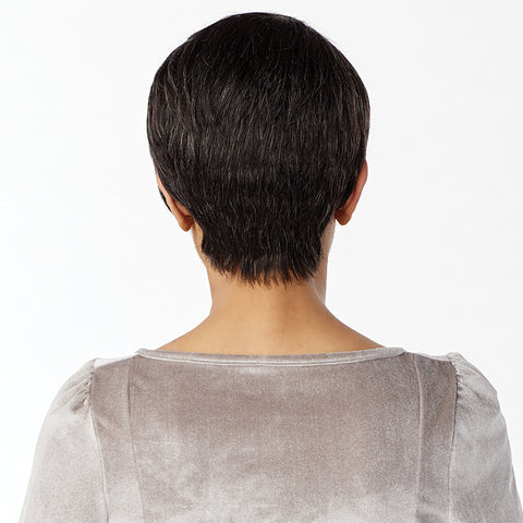 Sensationnel 100% Human Hair Empire Salt N Pepper Wig - DENIA