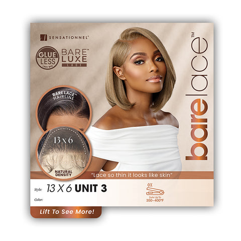 Sensationnel Barelace Synthetic Hair 13x6 Glueless BARELUXE Lace Wig - 13X6 UNIT 3