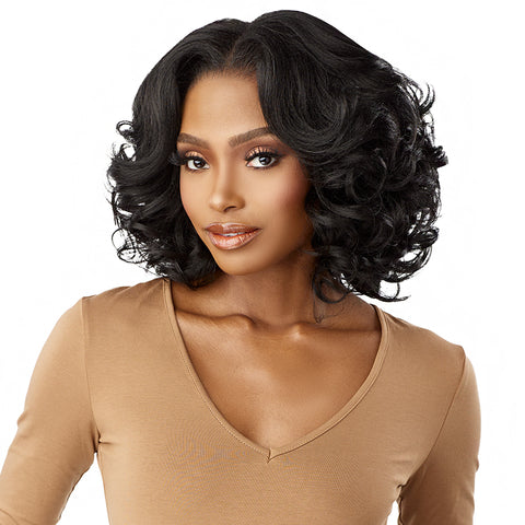 Sensationnel Curls Kinks & Co Synthetic Hair  13x6 Glueless HD Lace Wig - KINKY BODY WAVE 14