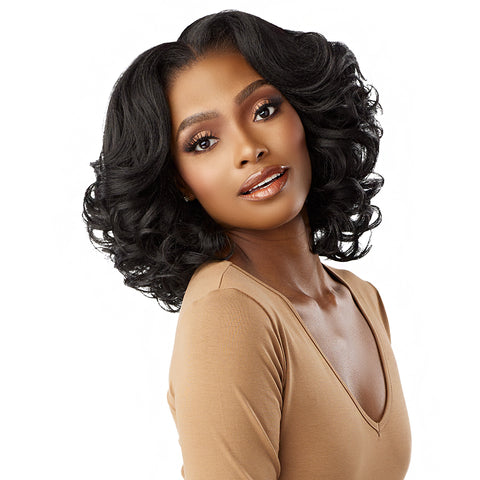 Sensationnel Curls Kinks & Co Synthetic Hair  13x6 Glueless HD Lace Wig - KINKY BODY WAVE 14
