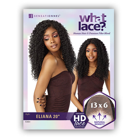 Sensationnel Human Hair Blend Cloud 9 Swiss Lace What Lace 13x6 Frontal HD Lace Wig - ELIANA 20