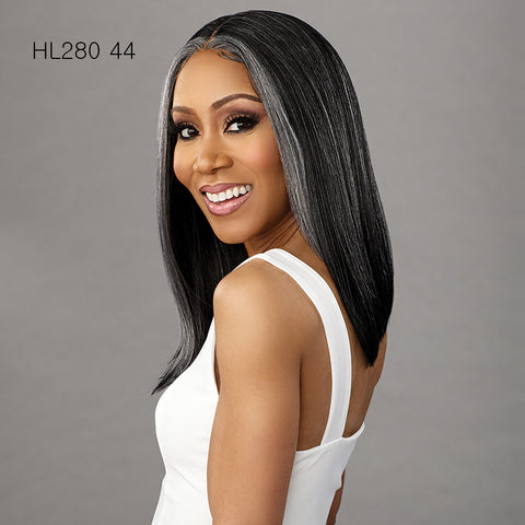 Sensationnel Synthetic Hair Dashly Salt N Pepper HD Lace Front Wig - SP LACE UNIT 5
