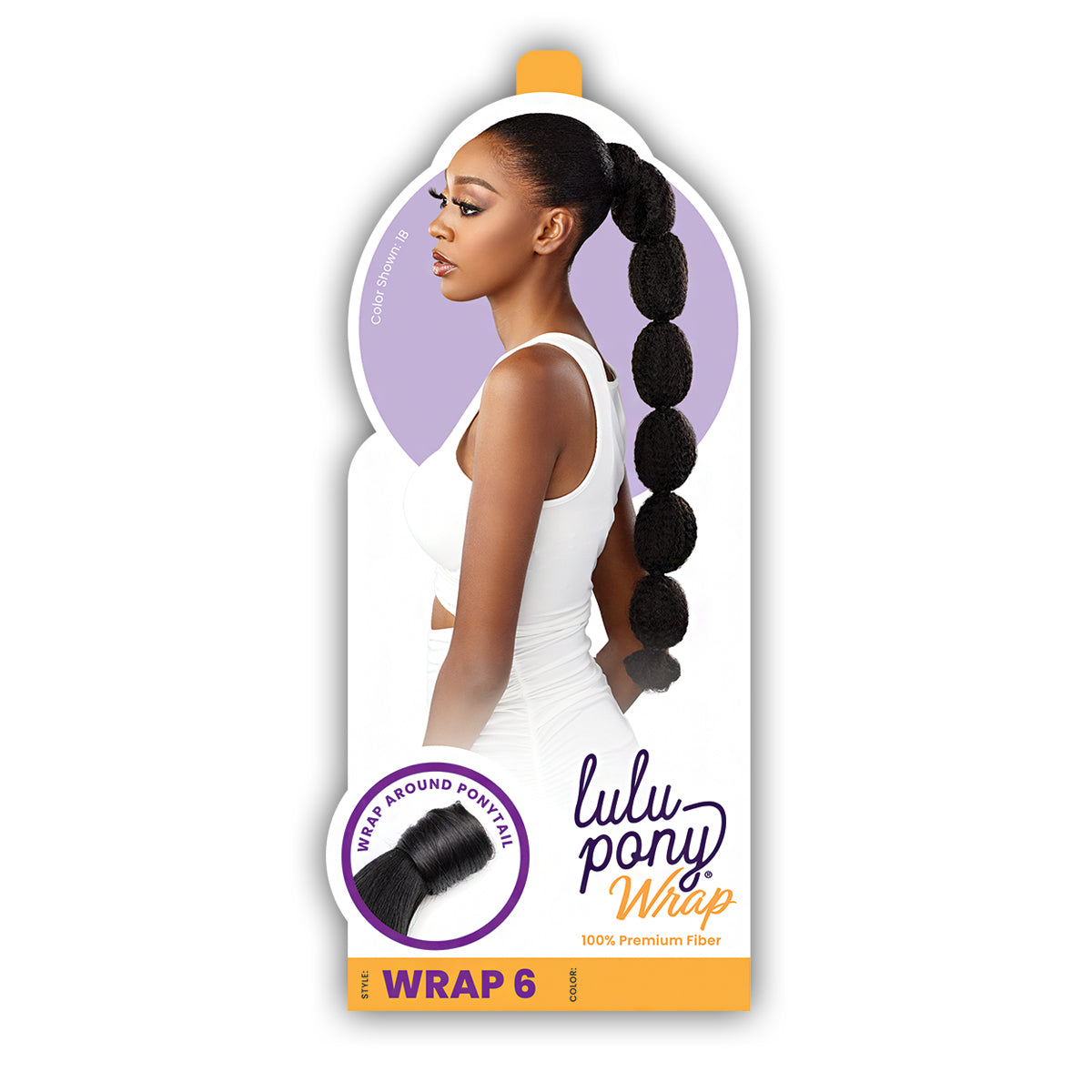 Sensationnel Synthetic Hair Ponytail Lulu Pony Wrap - WRAP 6